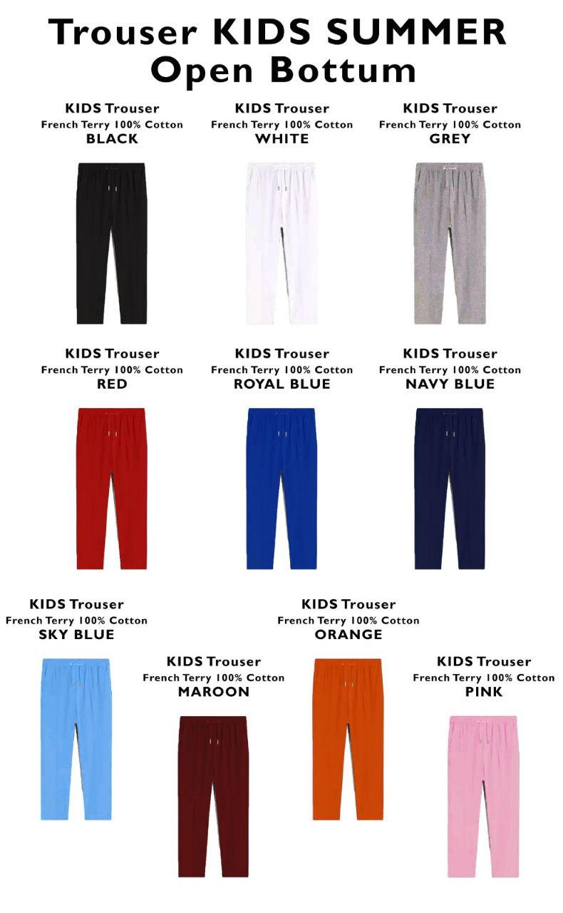 [صورة بناطيل صيفية وشتوية بألوان مختلفة]